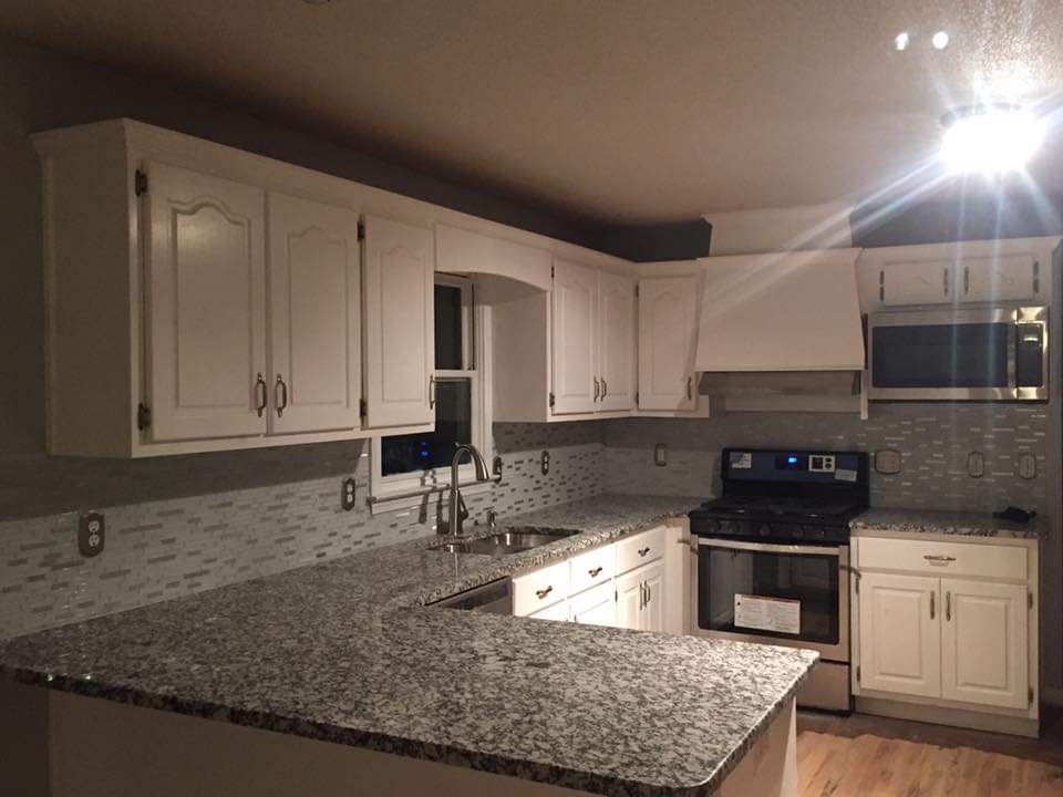 Full kitchen gut and rebuild in Hampton GA