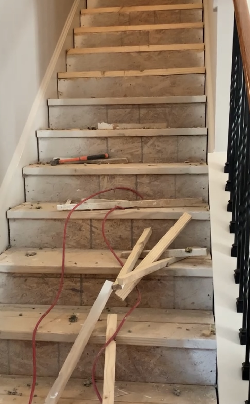 Staircase before upgrade Stockbridge GA