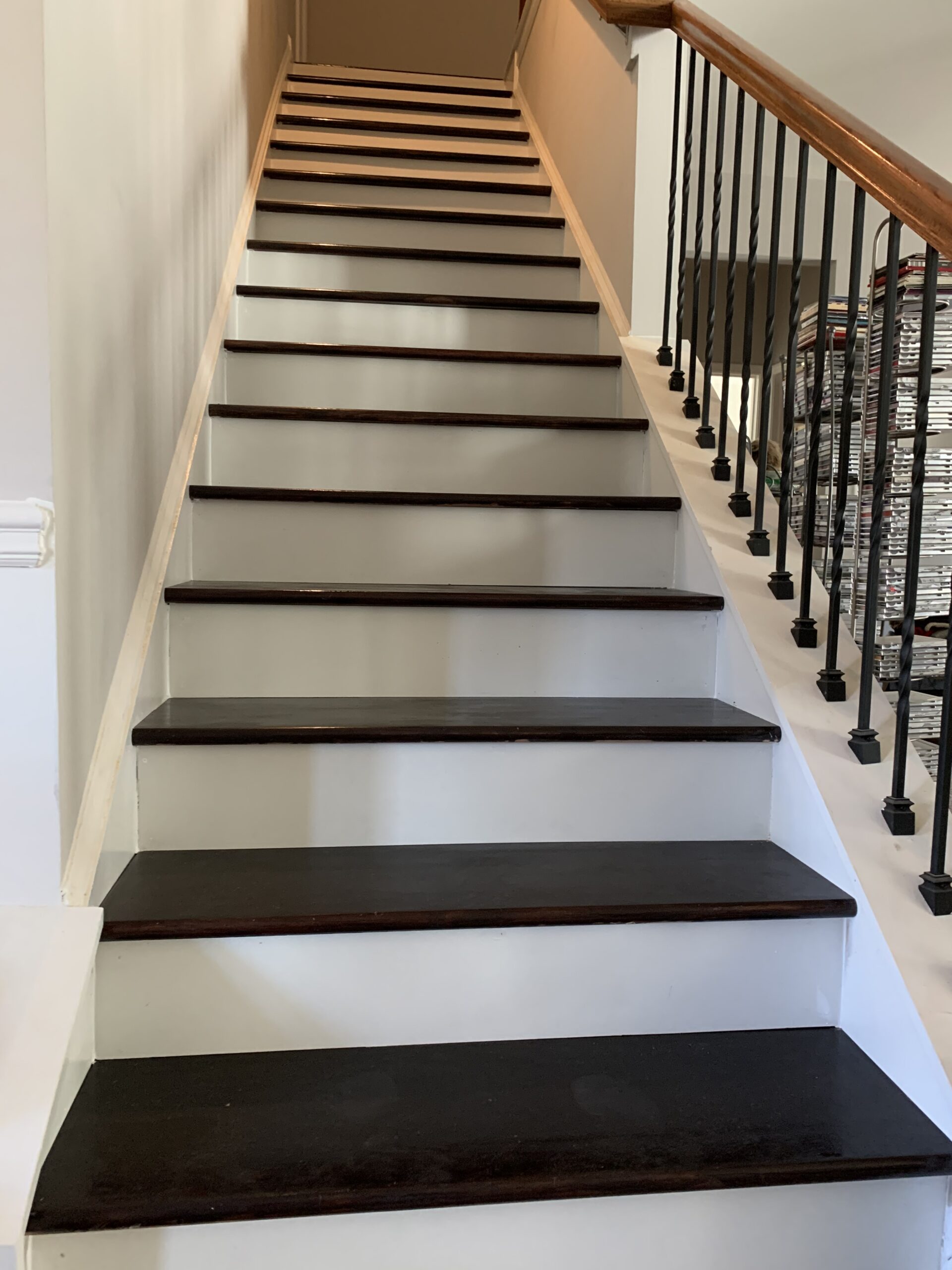 Stair refinishing in McDonough, GA