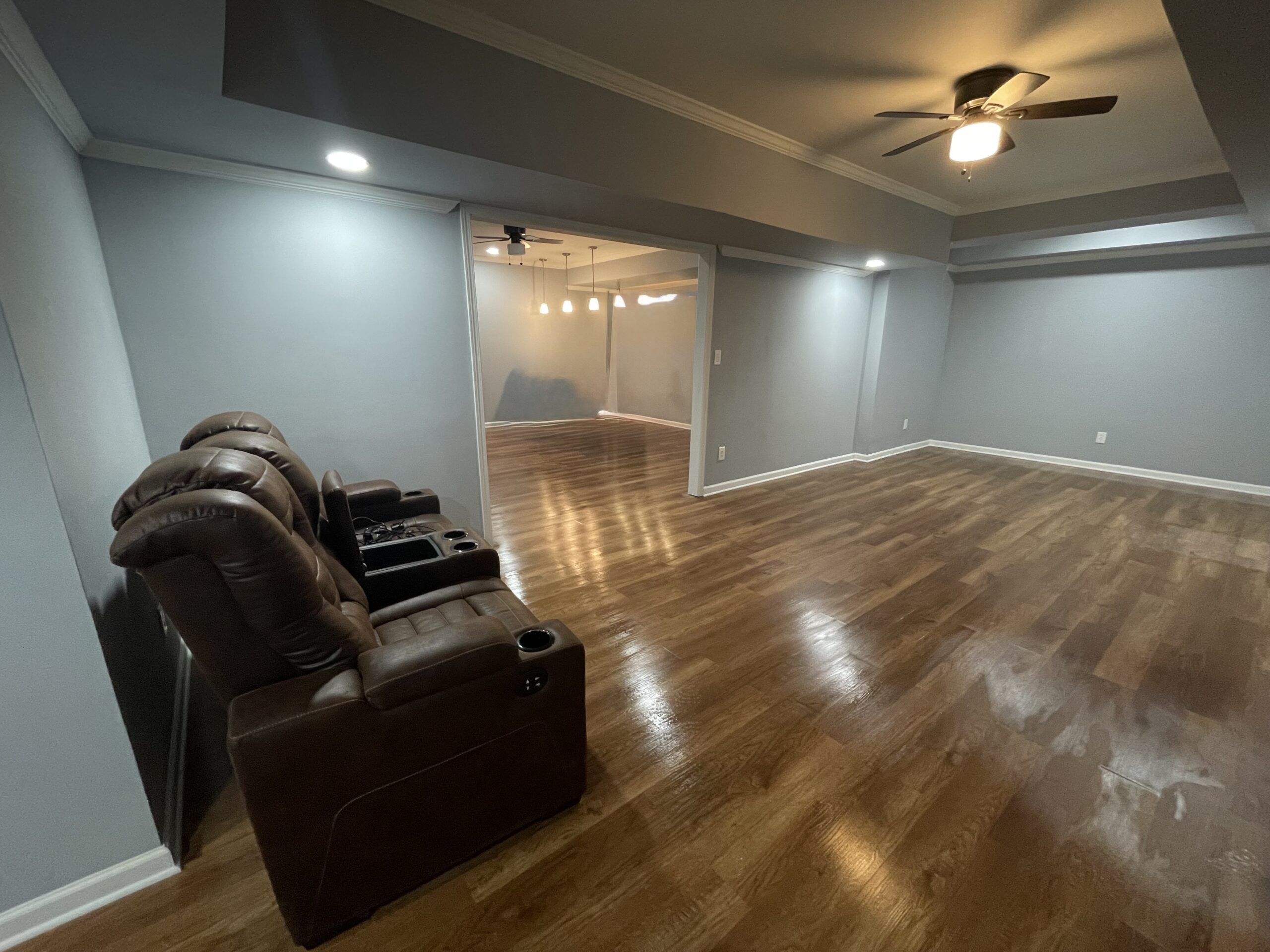 Kids playroom basement in Hampton GA