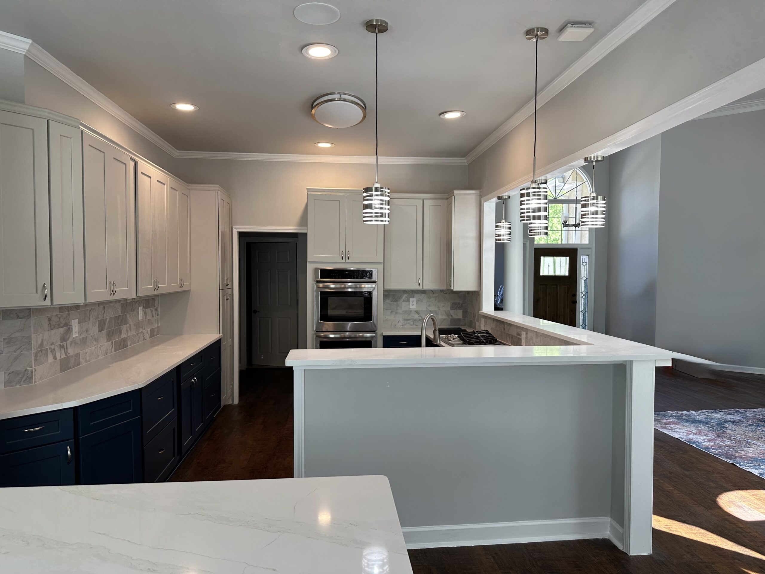 Recent kitchen remodeling project by Smiley Home Improvement LLC — McDonough, GA