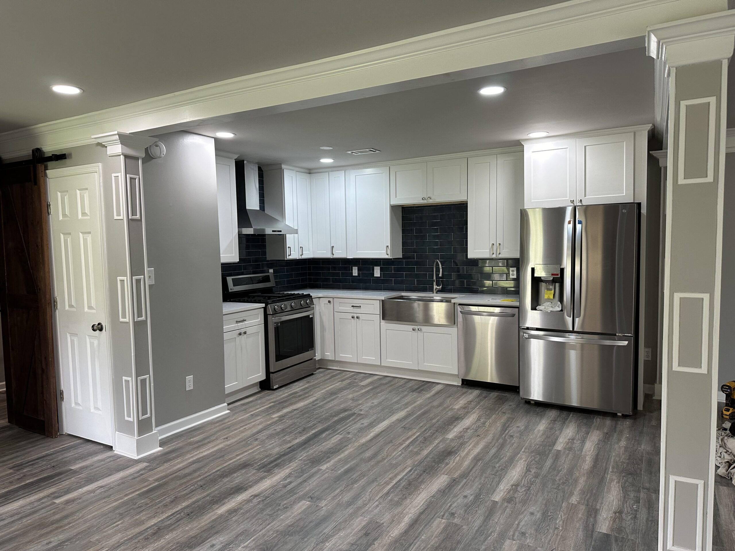 Quartz countertops kitchen in Hampton GA